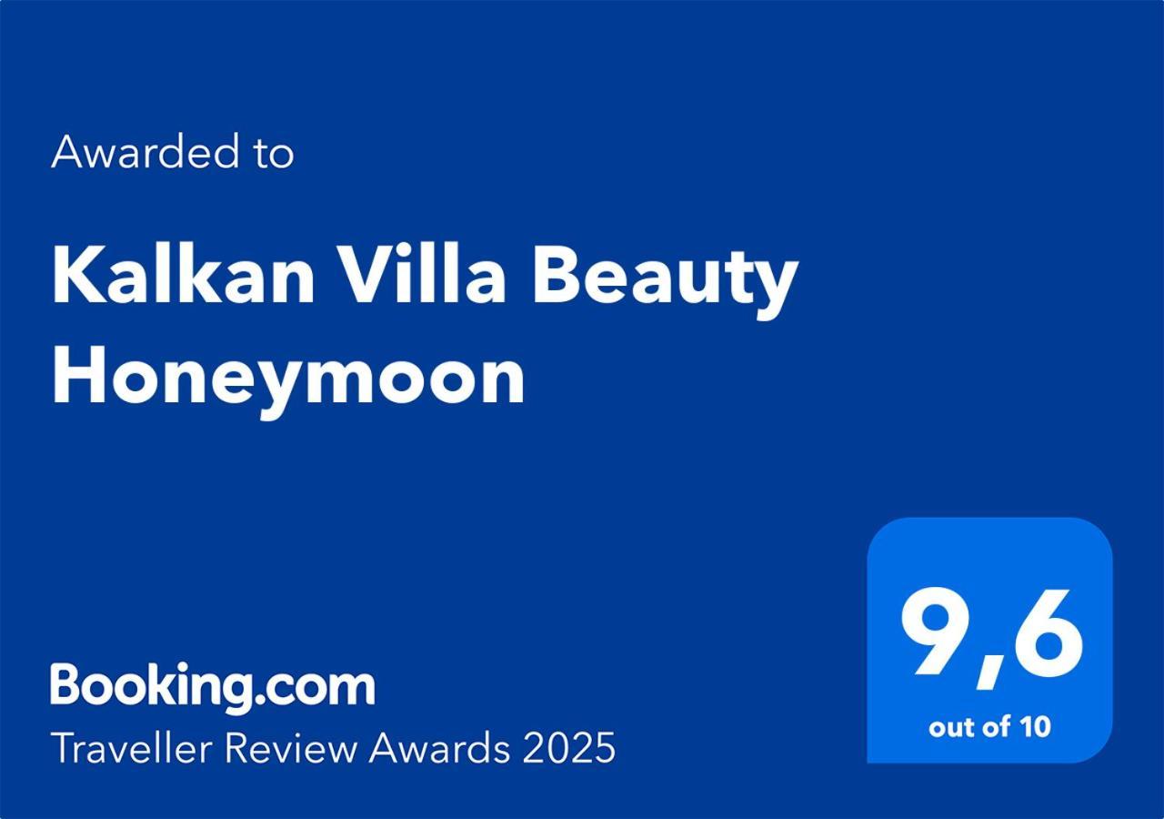 Kalkan Villa Beauty Honeymoon 卡斯 外观 照片